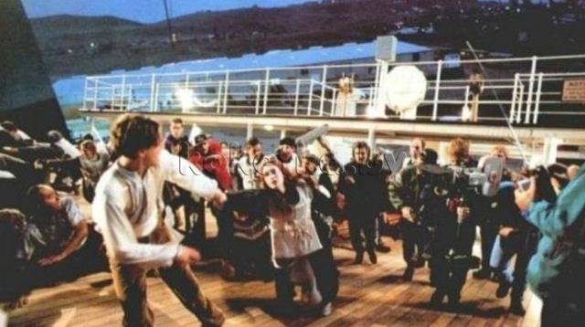 Как снимали Титаник