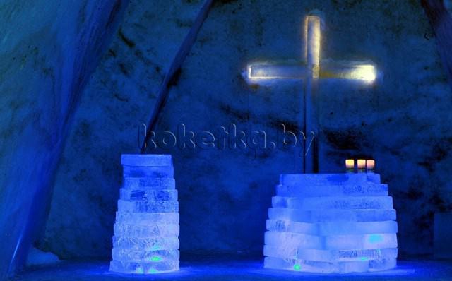 Ледяная церковь в Баварии