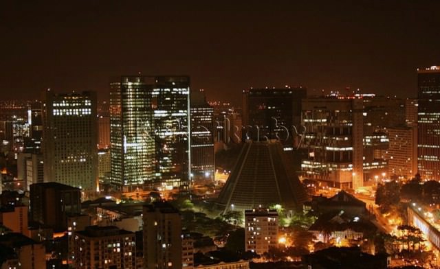 Ночной Рио-де-Жанейро