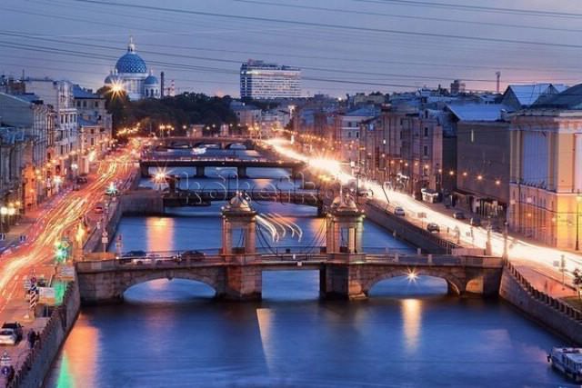 Ночной Санкт-Петербург