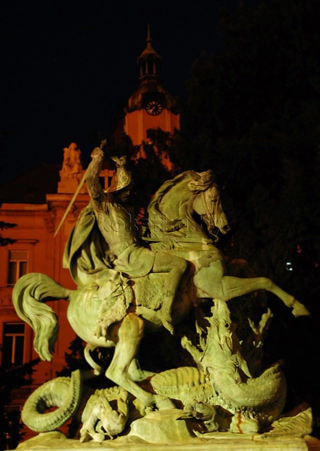 Ночной Загреб