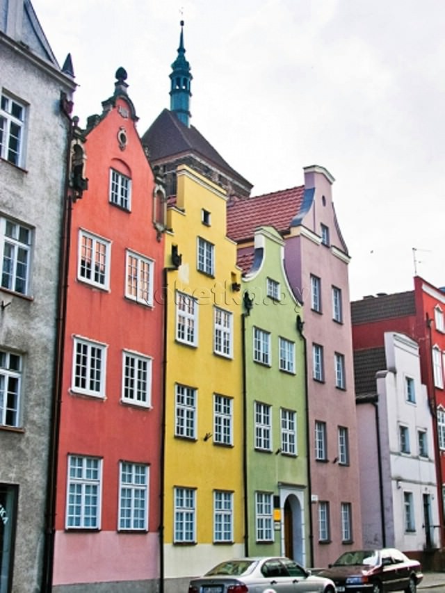 Разноцветные города мира