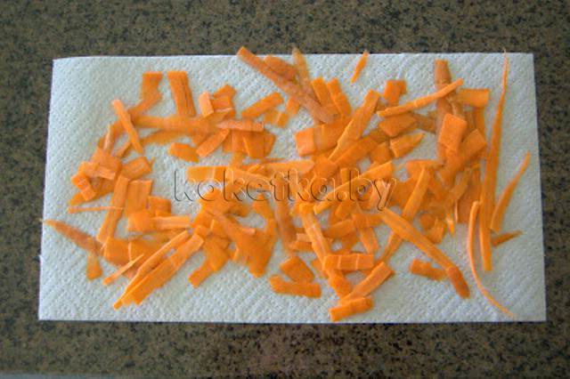 Морковные чипсы