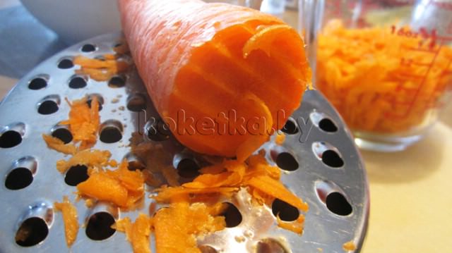 Морковный кекс