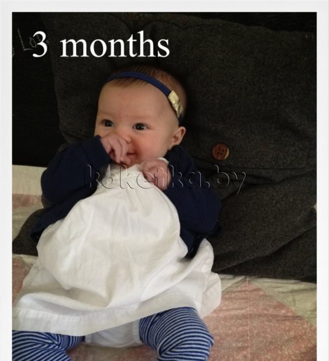 Развитие ребенка в 3 месяца 