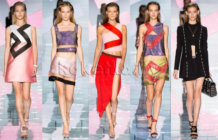 Коллекция Versace весна лето 2015