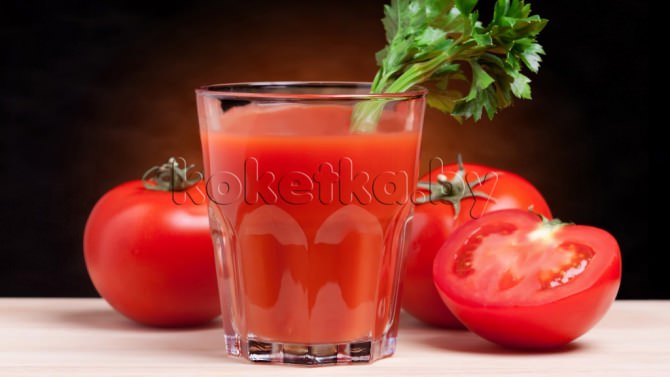 В чем польза томатного сока?