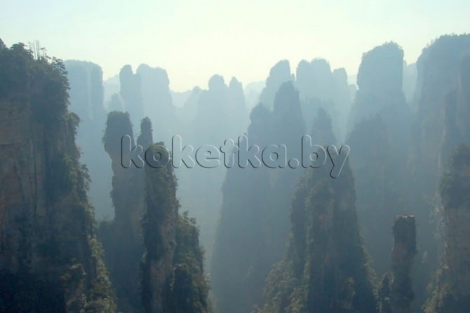 Парящие горы Китая