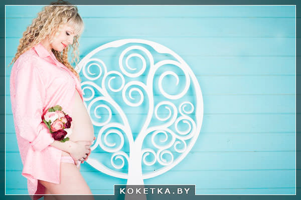 Фото беременной женщины - беременность 8 недель