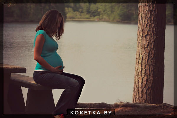 Фото беременной женщины - беременность 10 недель