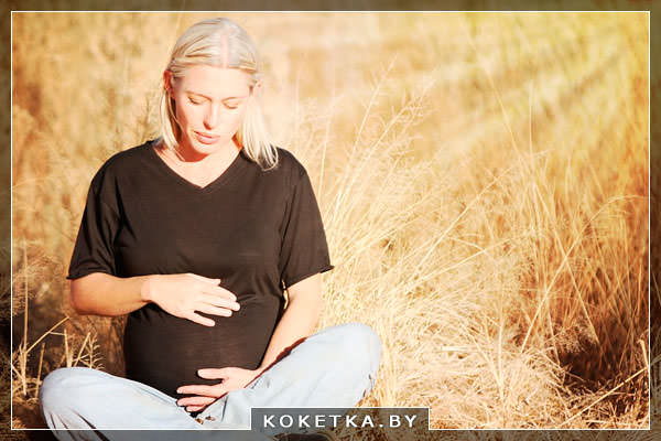 Фото беременной женщины - беременность 15 недель
