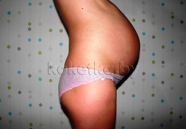 Фото беременной женщины - беременность 33 недели