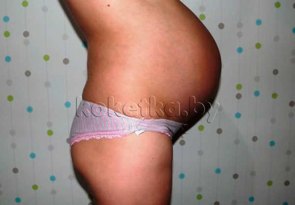 Фото беременной женщины - беременность 35 недель
