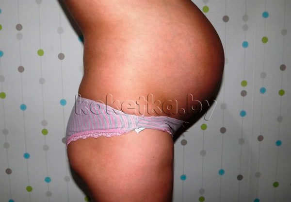 Фото беременной женщины - беременность 36 недель