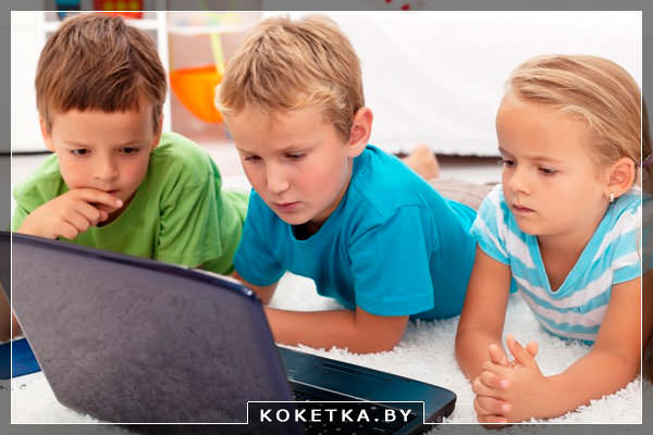 дети любят смотреть мультики онлайн