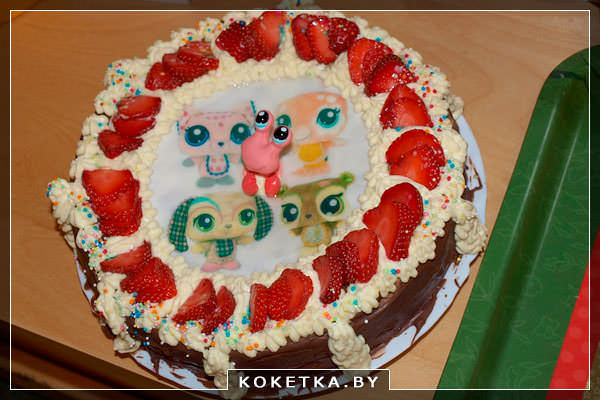 Торт на день рождения ребёнка