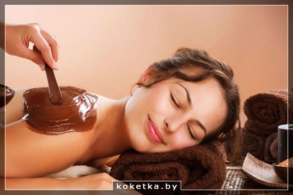 Польза массажа с шоколадом