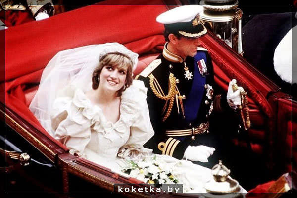 Принц Чарльз и Принцесса Диана - свадьба