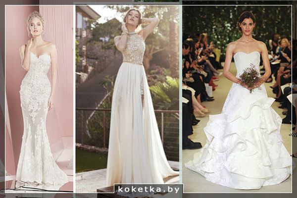 Модные платья невест 2016