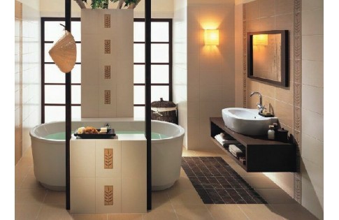 Японский стиль в ванной