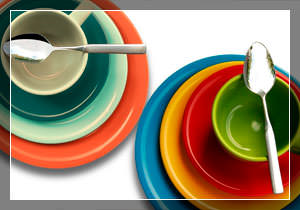 Цветная посуда