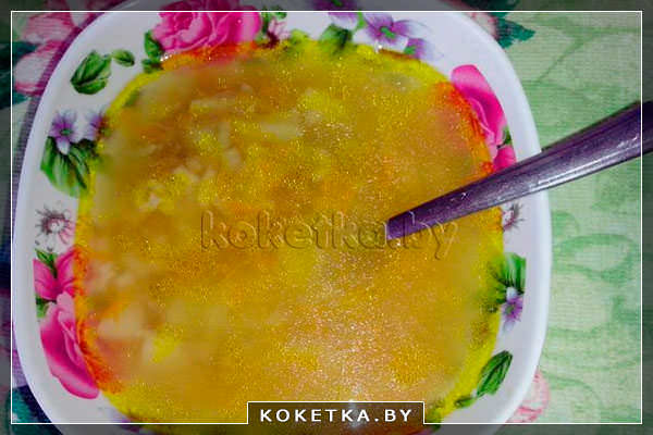 Суп из говядины с рисом рецепт приготовления с фото