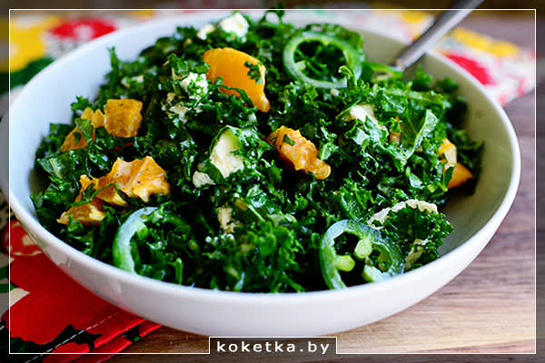 Витаминный капустный салатик: фото-рецепт