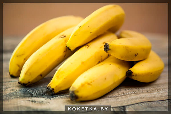Также одна из лучших перекусок – бананы Продукты для быстрой подзарядки энергией