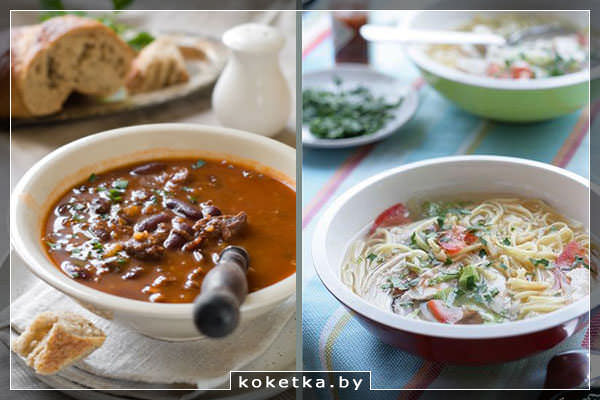 Суп-чили и лапша: не забывайте о первых блюдах