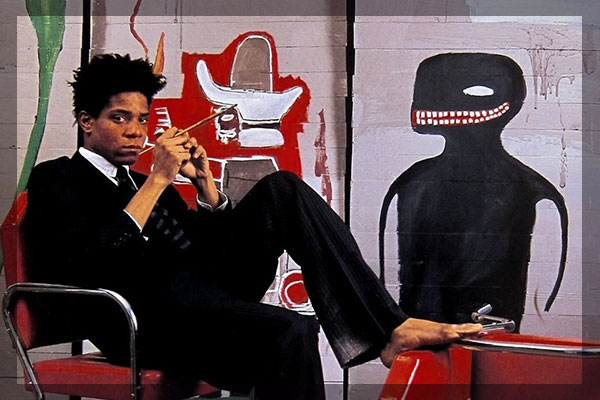 Култьтовые граффити от Баския Баския, граффити, США