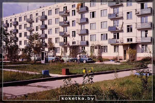 Балкон без остекления СССР