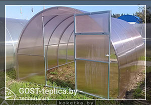 Теплица из поликарбоната