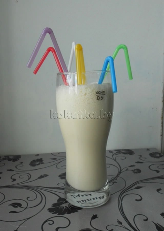 Молочный коктейль с ликером