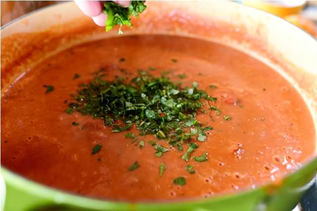 Томатный суп пюре рецепт приготовления