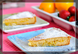Пирог с лимонной начинкой - рецепт приготовления с фото