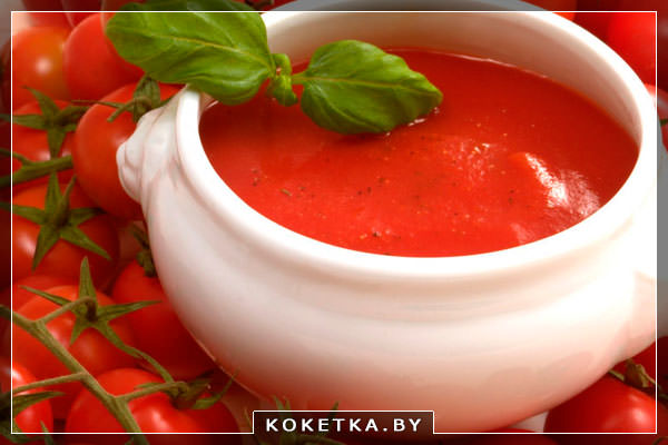 Самостоятельно приготовленный томатный сок