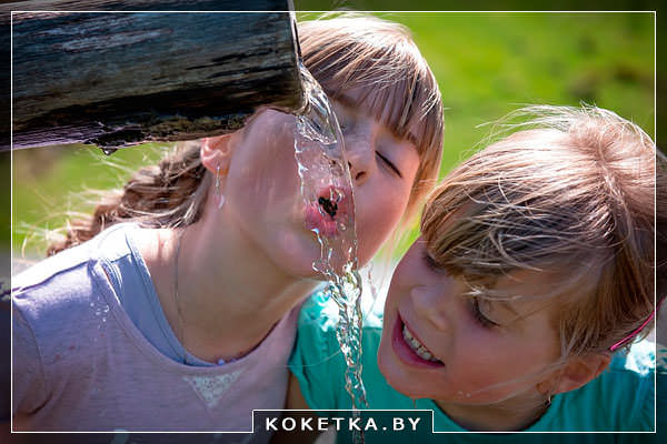 Сколько воды нужно пить в день? Дети пьют воду